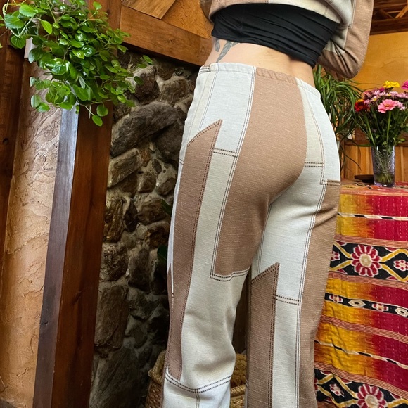 Vintage 1970s Sears patchwork suit set - Picture 10 of 11